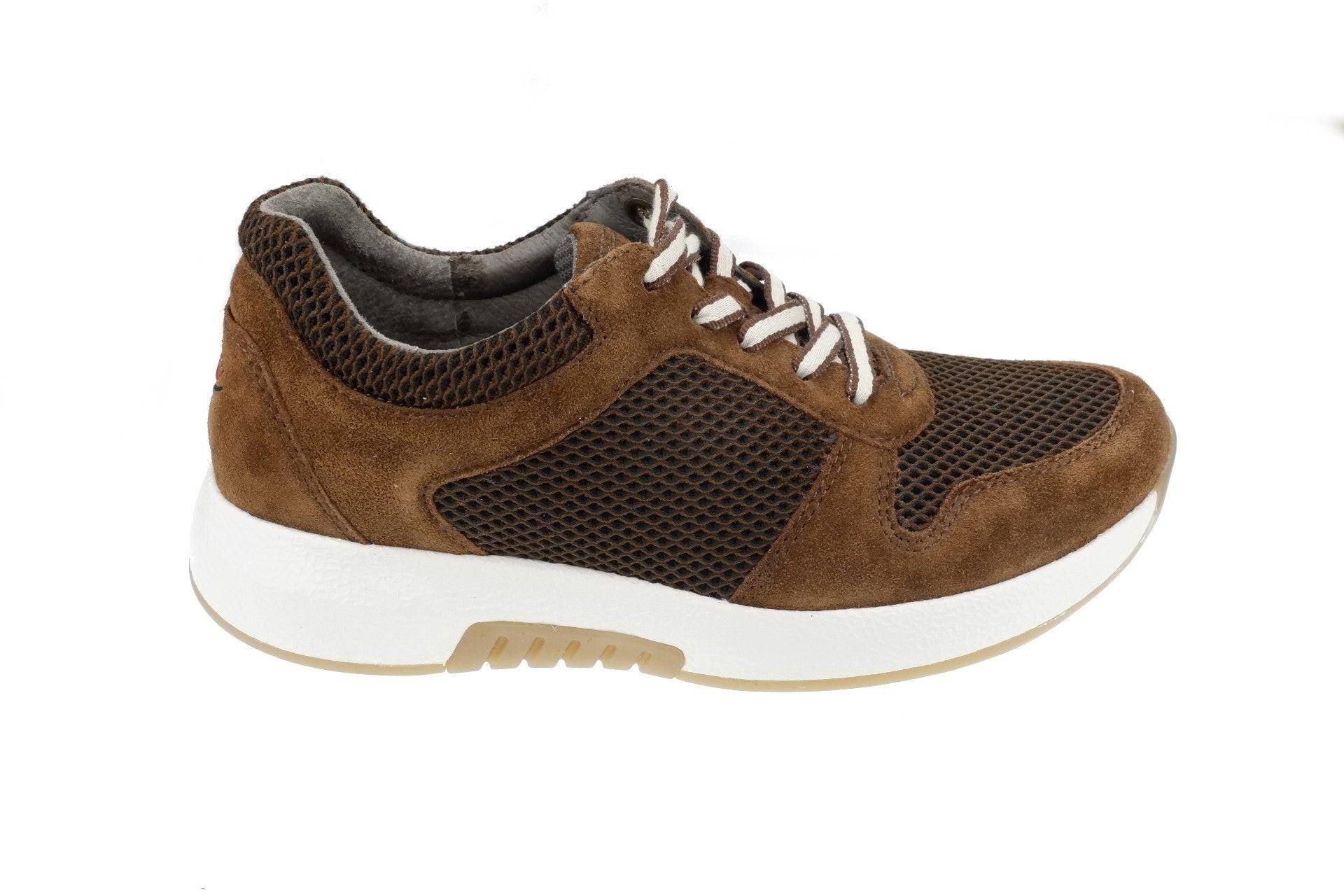 Wildleder Wandersneaker Damen Braun 37 von Gabor