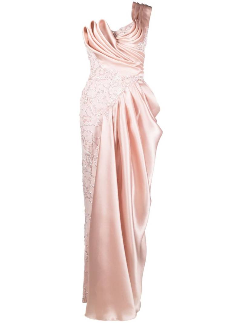 Gaby Charbachy sequin-embellished long dress - Pink von Gaby Charbachy