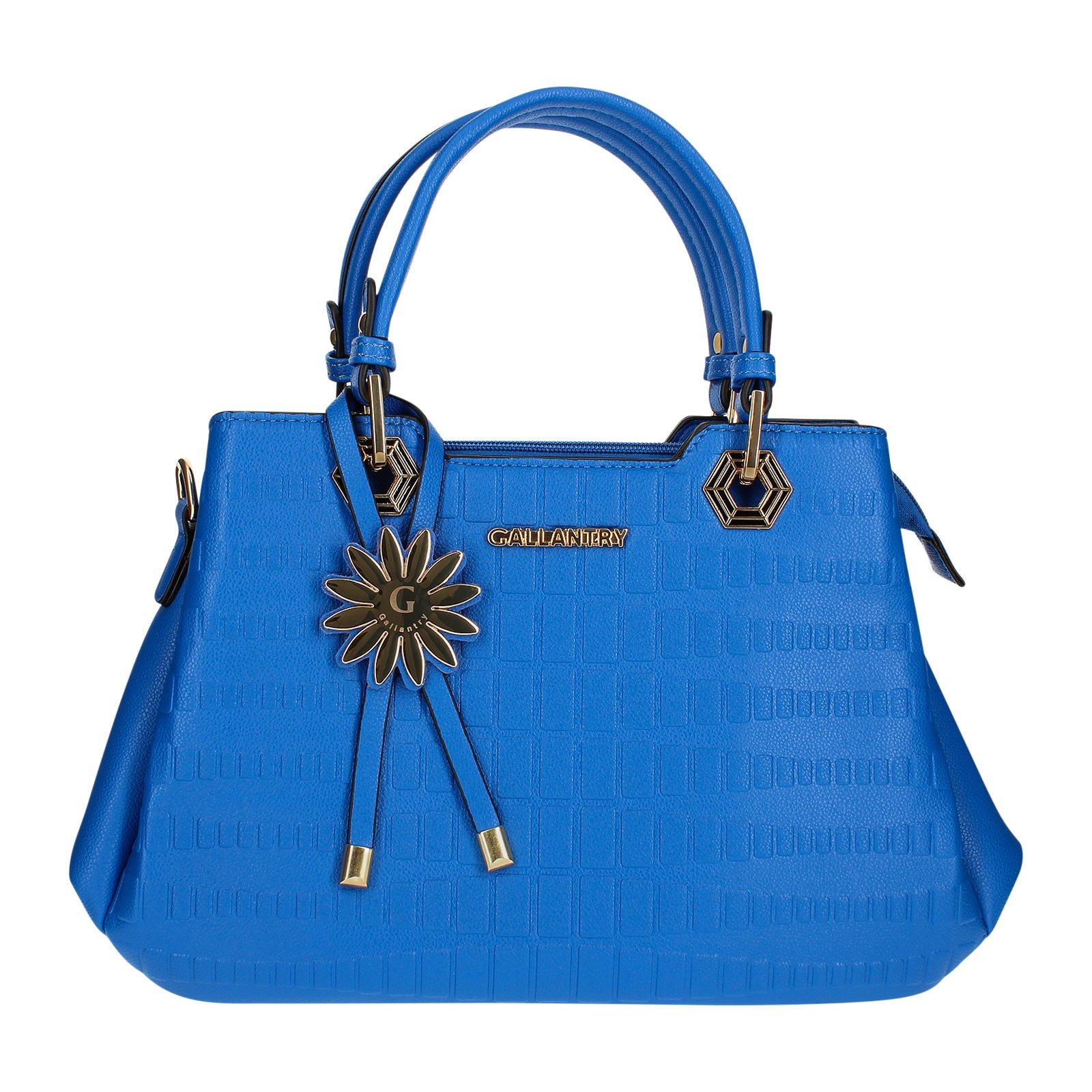 Geometrische Handtasche Damen Blau ONE SIZE von Gallantry