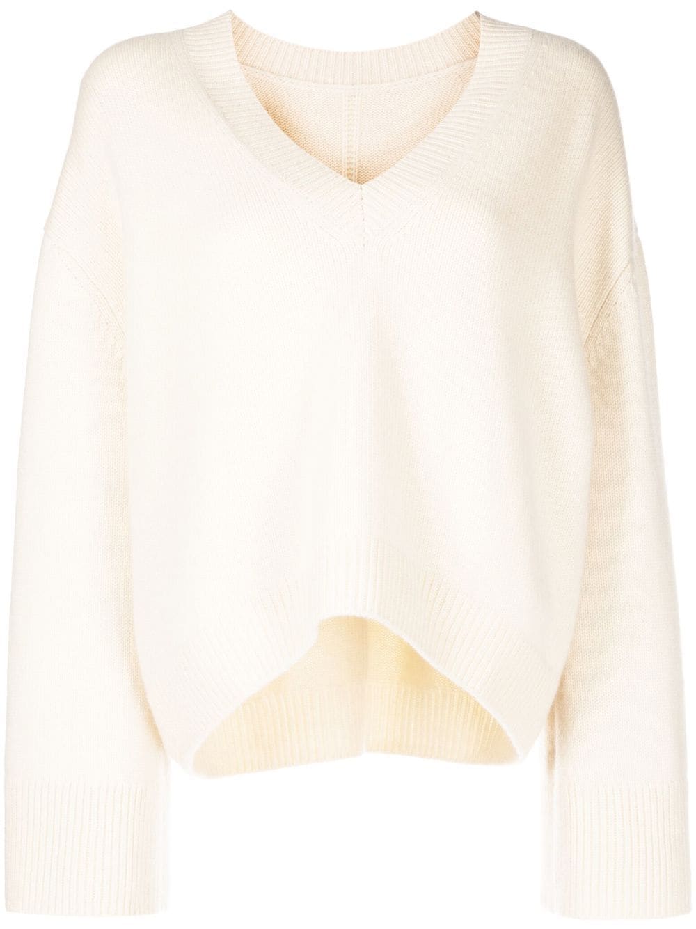 Galvan London Maia cashmere jumper - White von Galvan London