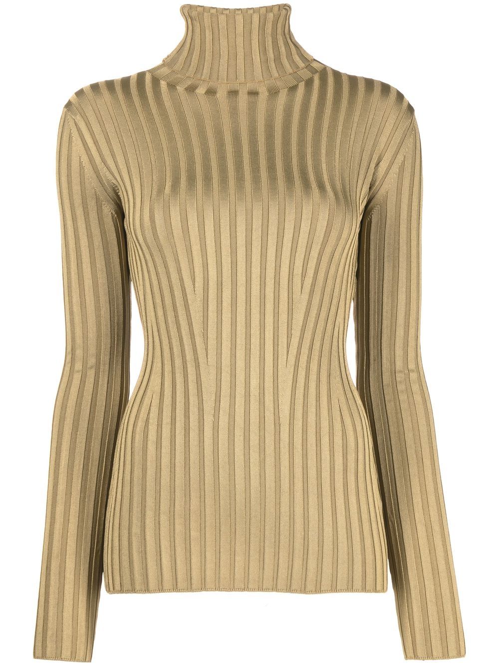 Galvan London Rhea Lounge roll-neck jumper - Brown von Galvan London