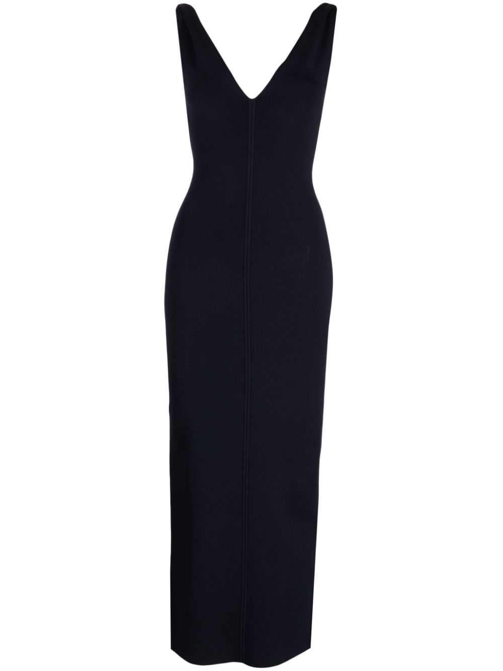 Galvan London Tyra twist-strap maxi dress - Blue von Galvan London