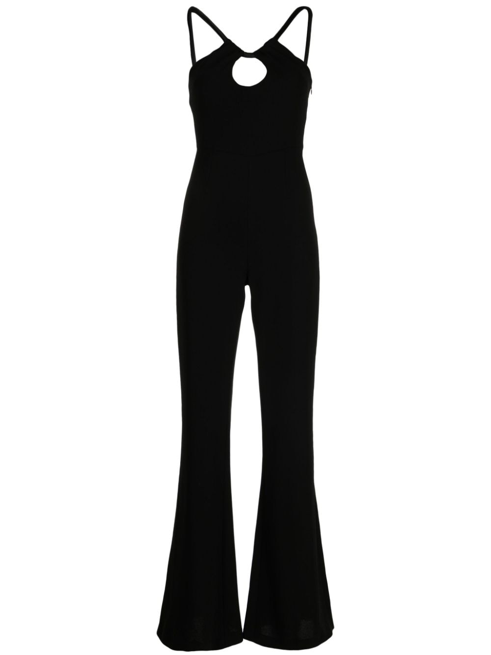 Galvan London halterneck sleeveless jumpsuit - Black von Galvan London