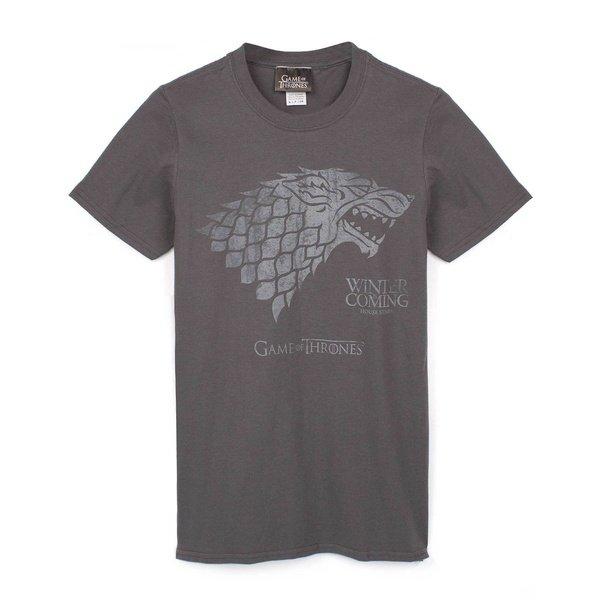 Winter Is Coming Tshirt Herren Grau L von Game of Thrones