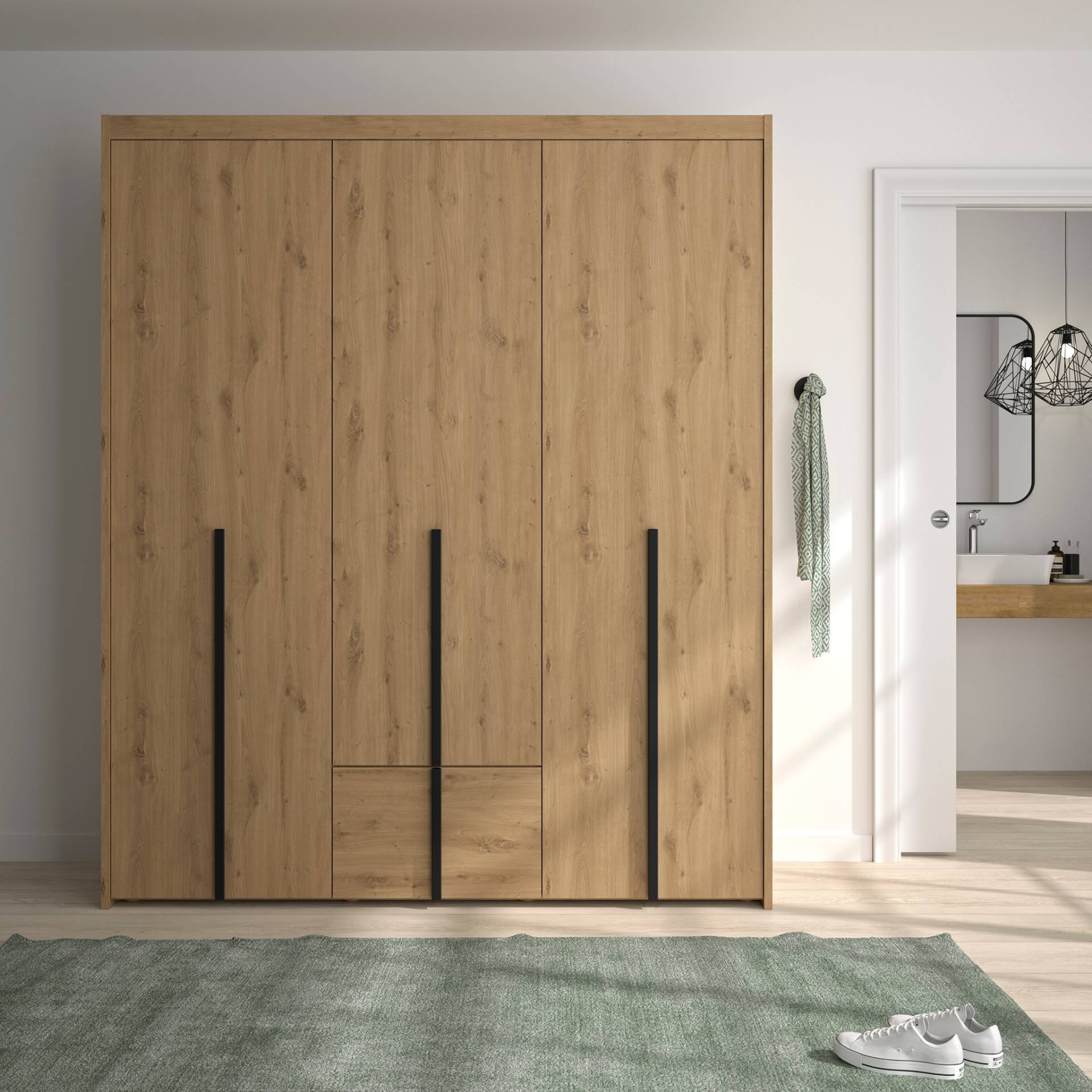 Gami Kleiderschrank »TREVOR«, (1 St.), Verschiedene Module einfach zu kombinieren von Gami