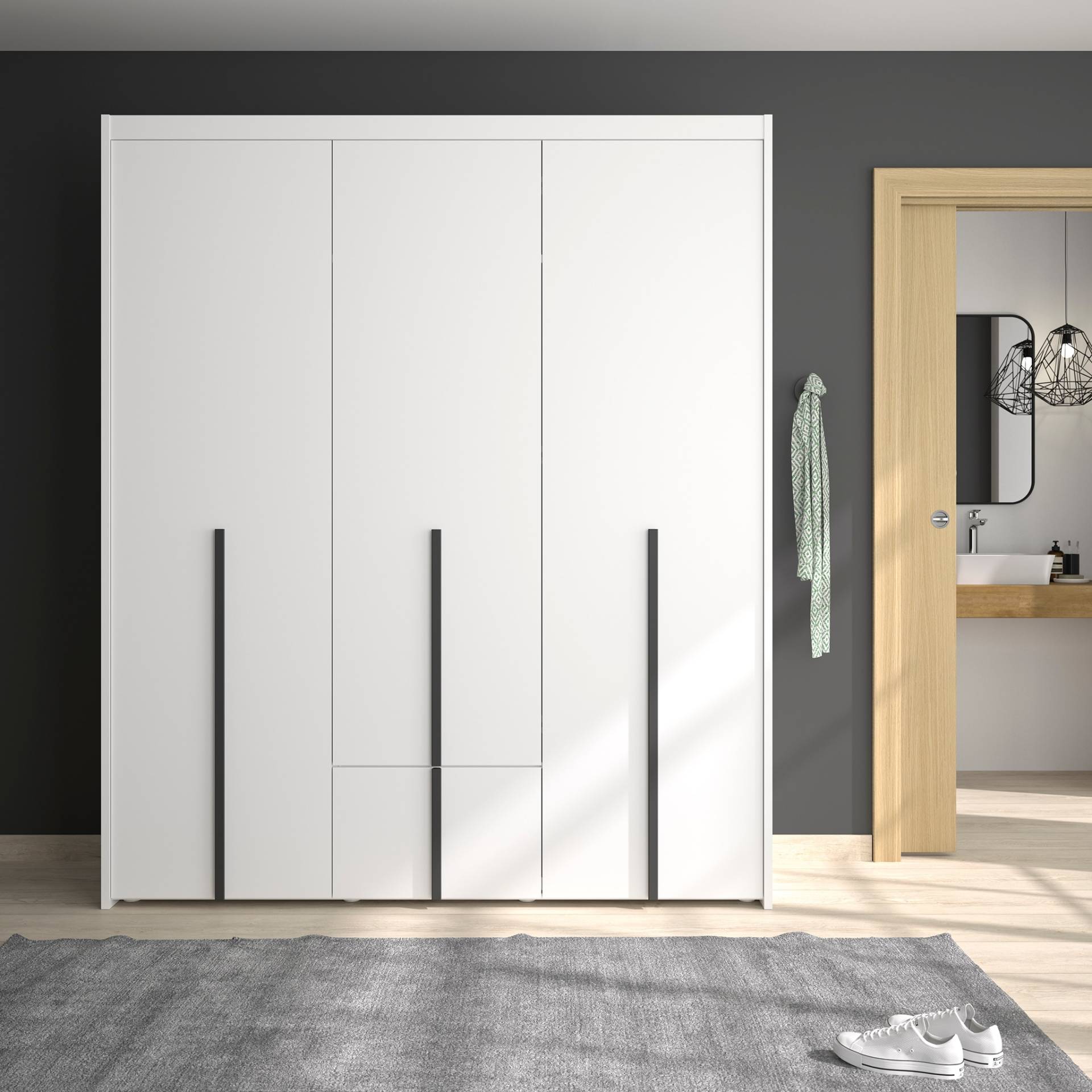 Gami Kleiderschrank »TREVOR«, (1 St.), Verschiedene Module einfach zu kombinieren von Gami
