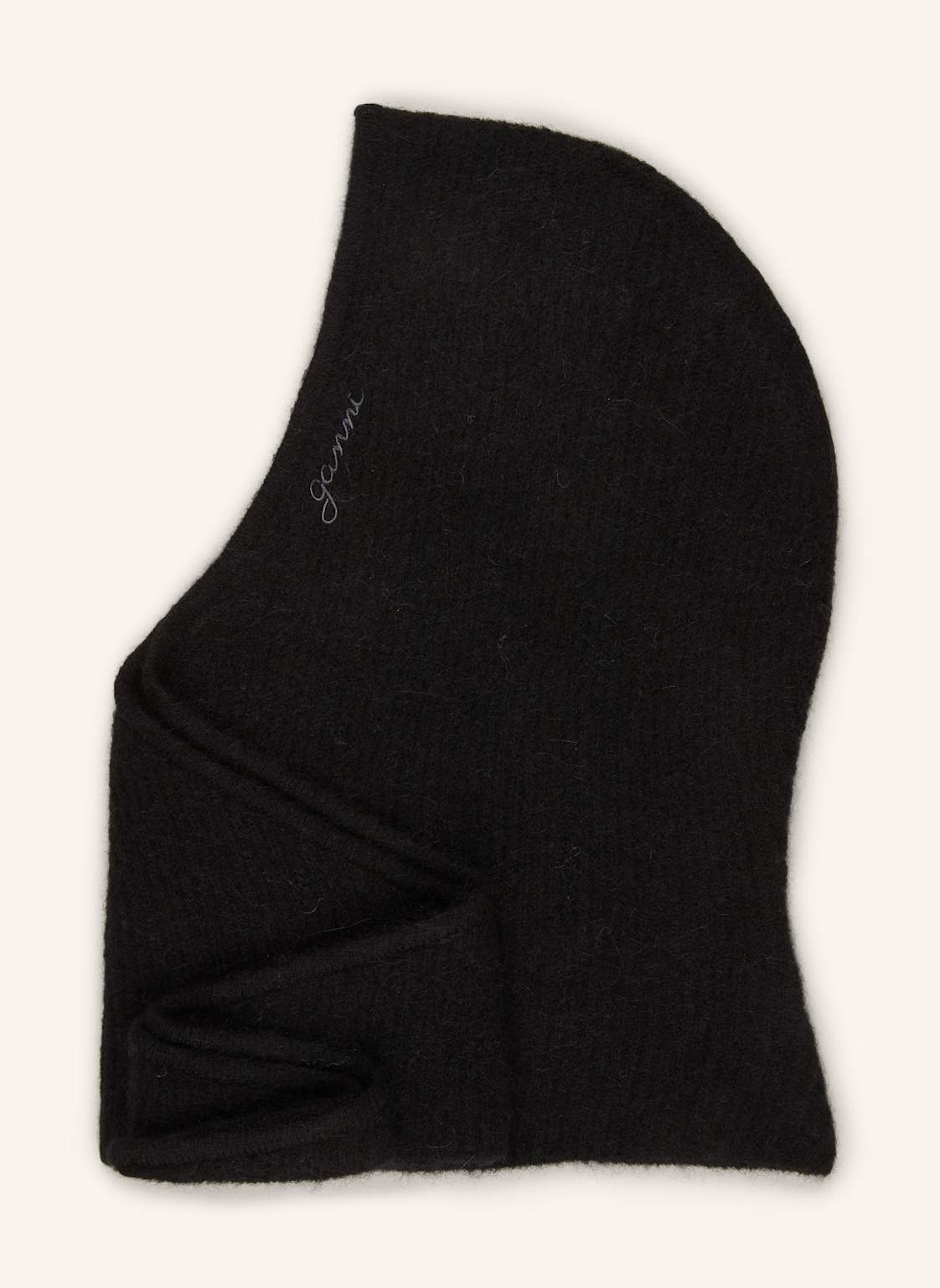 Ganni Balaclava Mit Alpaka schwarz Ganni Balaclava Mit Alpaka schwarz von Ganni