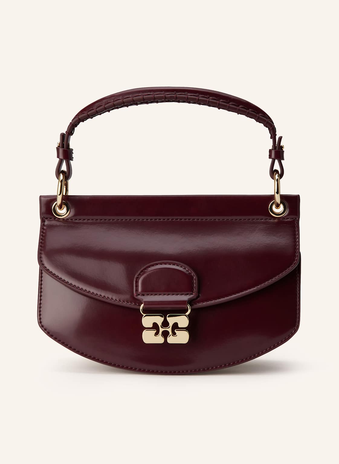 Ganni Handtasche Apo-G rot von Ganni