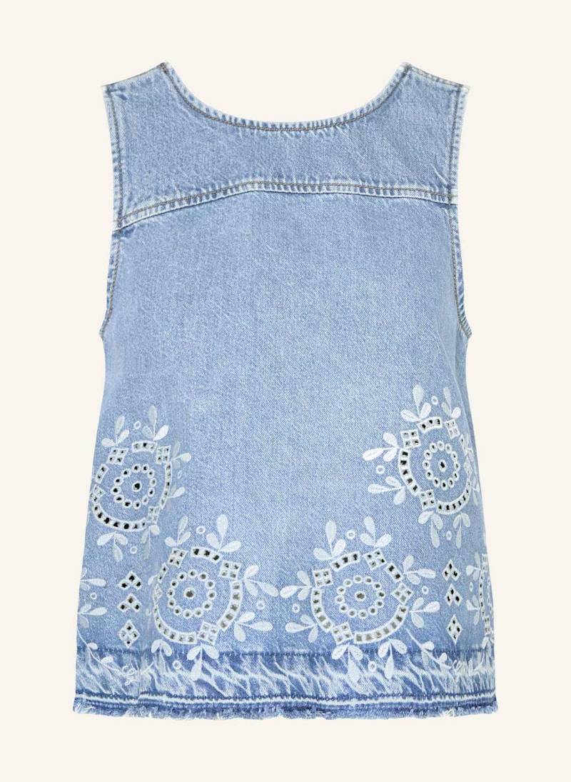 Ganni Jeanstop beige von Ganni