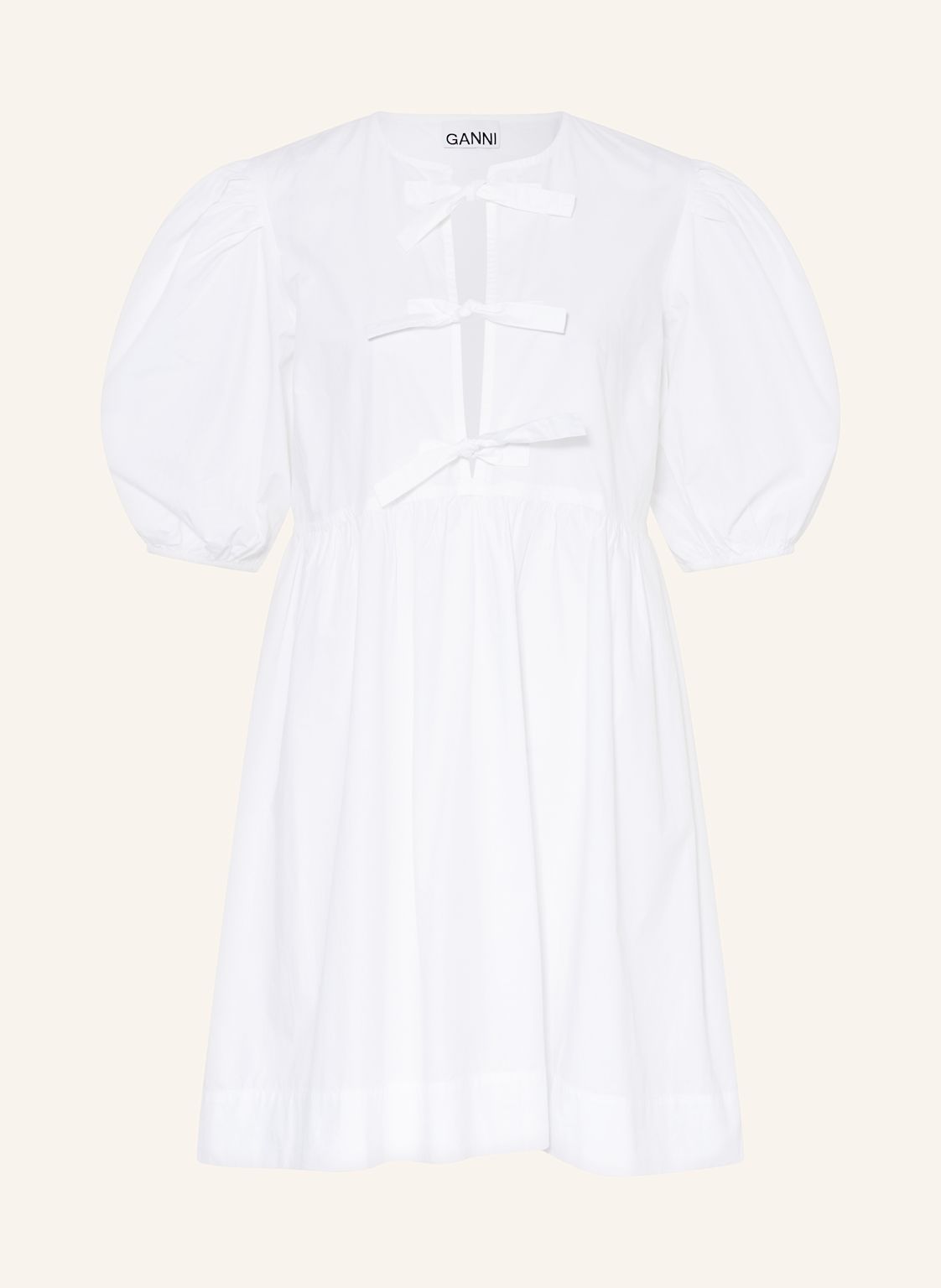 Ganni Kleid weiss Ganni Kleid weiss von Ganni