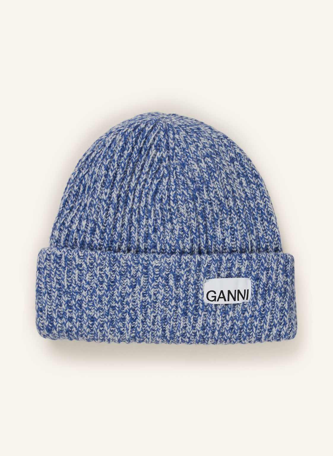 Ganni Mütze blau von Ganni