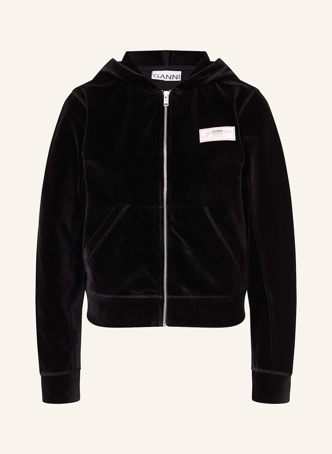 Ganni Nickijacke schwarz Ganni Nickijacke schwarz von Ganni