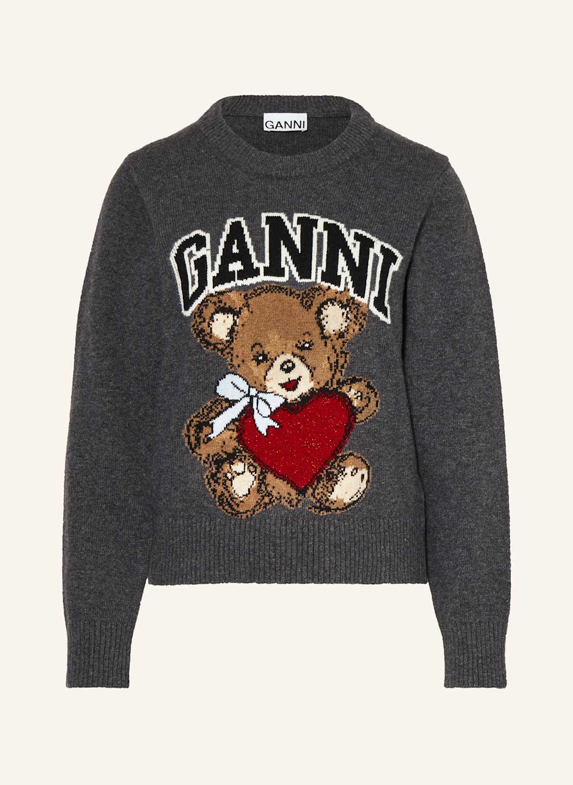 Ganni Pullover grau Ganni Pullover grau von Ganni