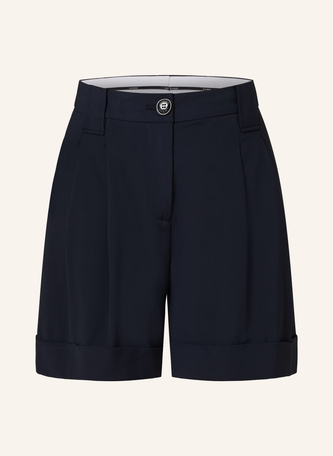 Ganni Shorts blau von Ganni