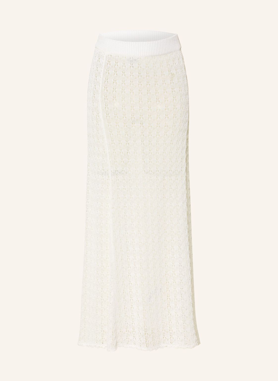 Ganni Strickrock weiss von Ganni