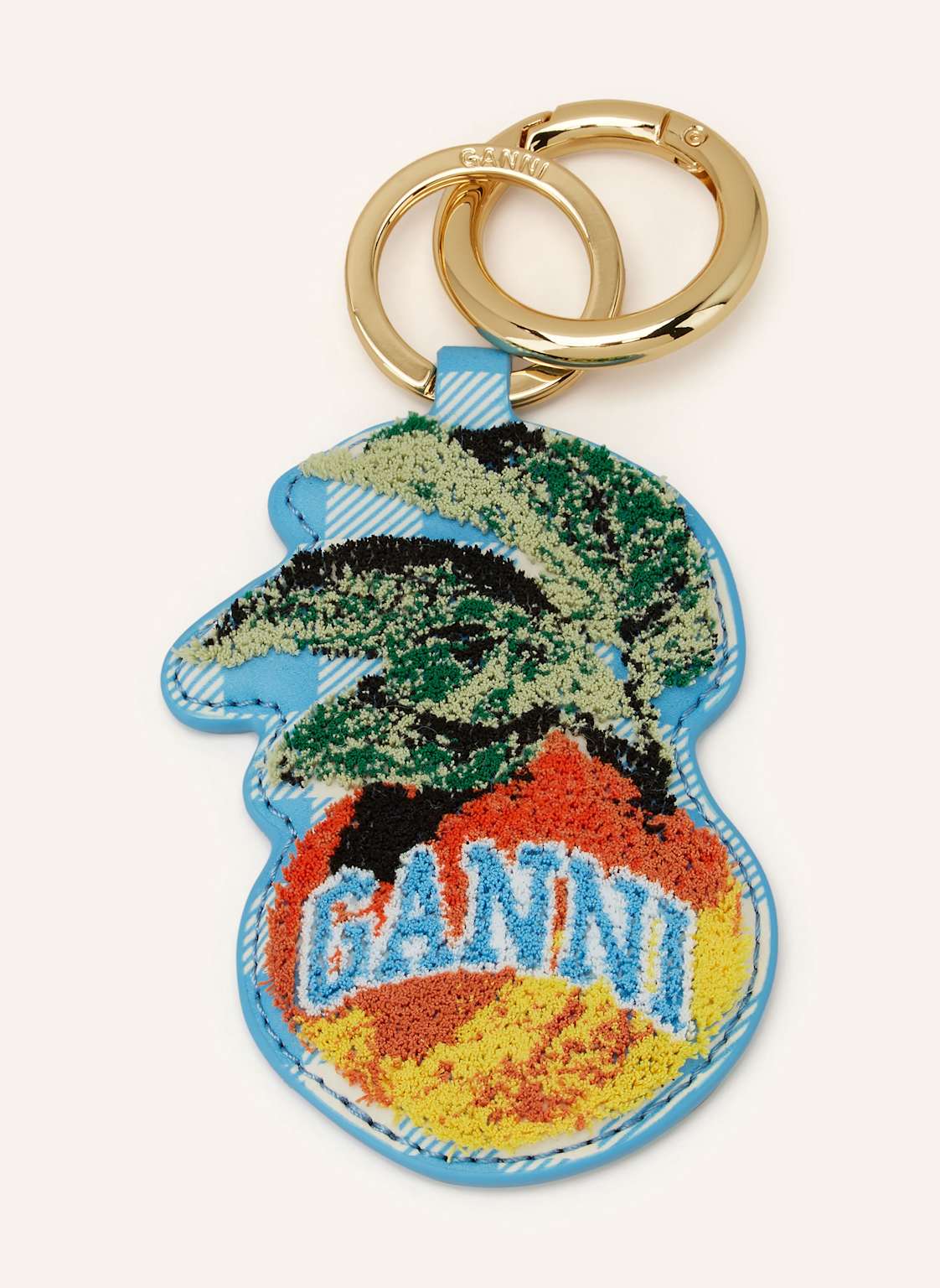 Ganni Taschenanhänger orange Ganni Taschenanhänger orange von Ganni