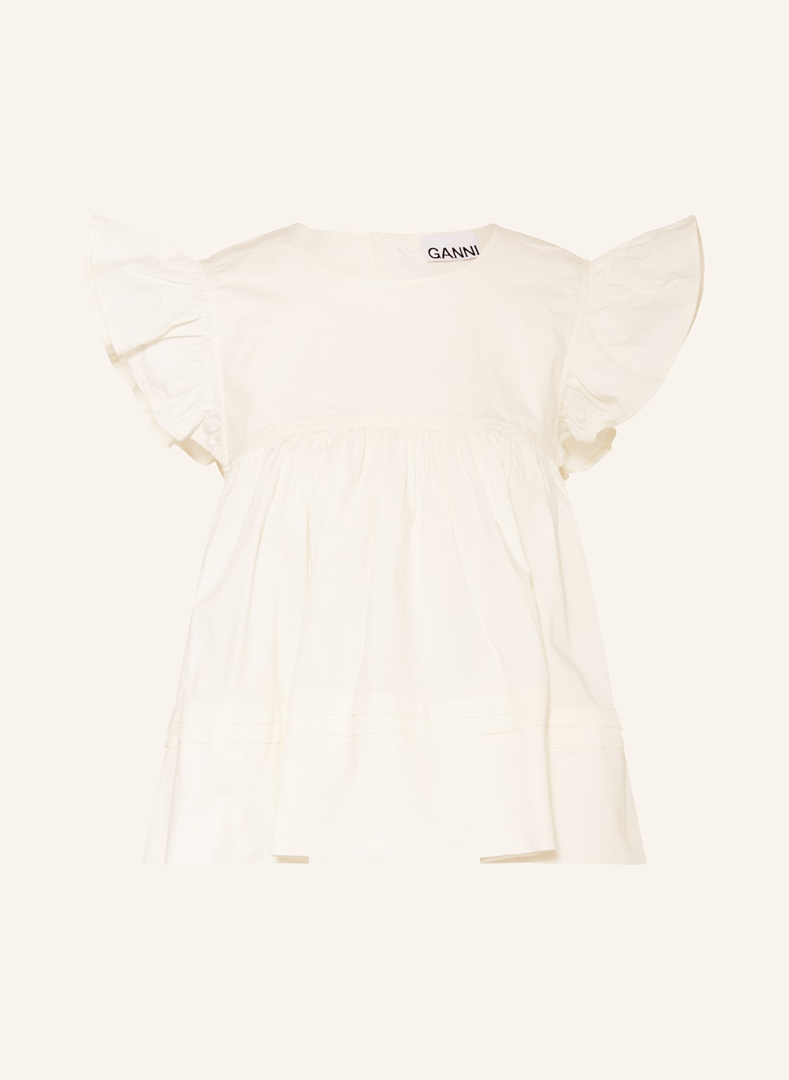 Ganni Top weiss Ganni Top weiss von Ganni