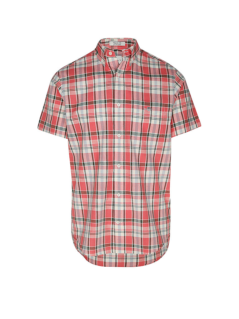 GANT Hemd Regular Fit  rot | M von Gant