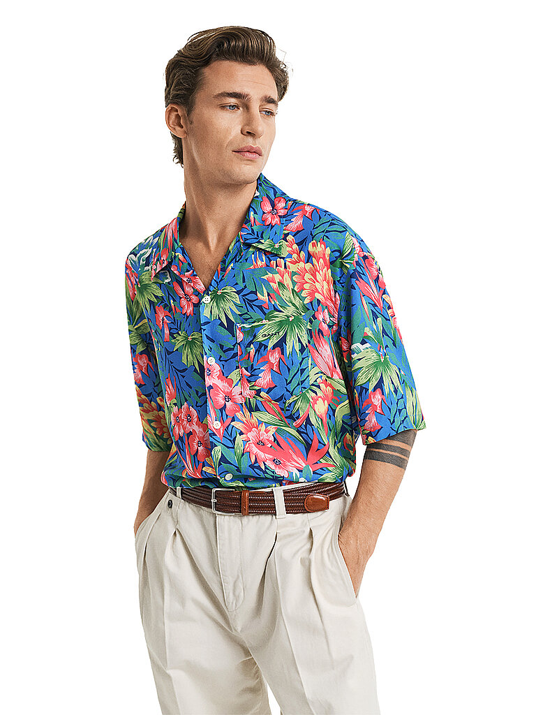 GANT Hemd Regular Fit  rot | XXL von Gant