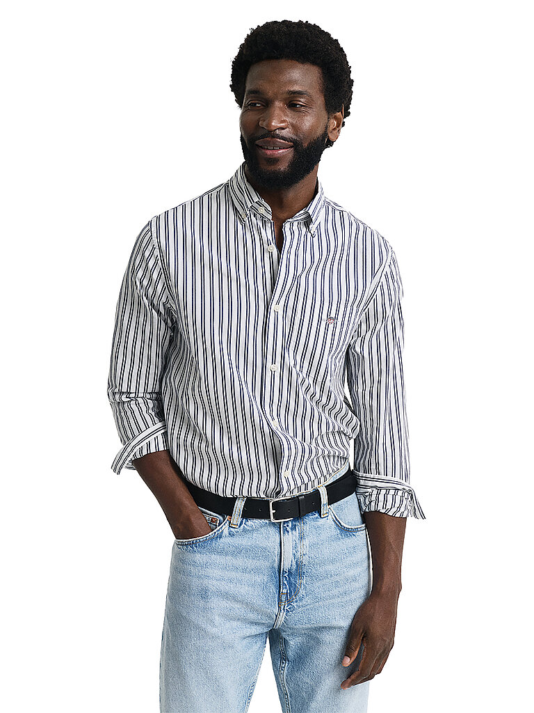 GANT Hemd Regular Fit  weiss | XXL von Gant