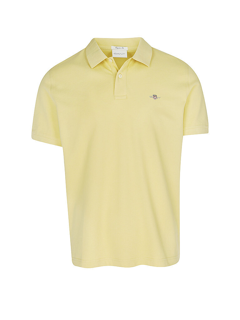 GANT Poloshirt Regular Fit gelb | L von Gant