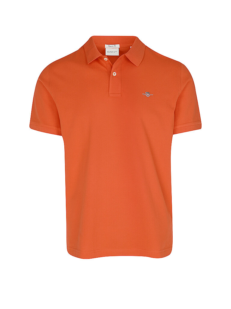 GANT Poloshirt Regular Fit orange | XXXL von Gant