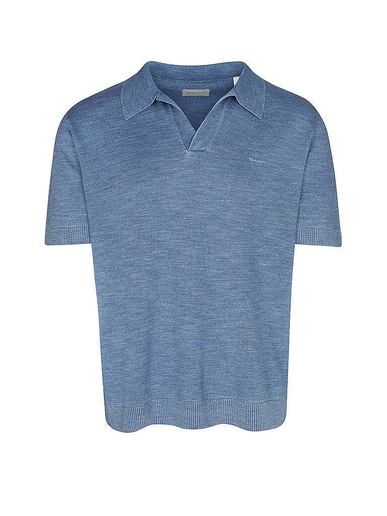 GANT Poloshirt SUNFADED blau | XXL von Gant