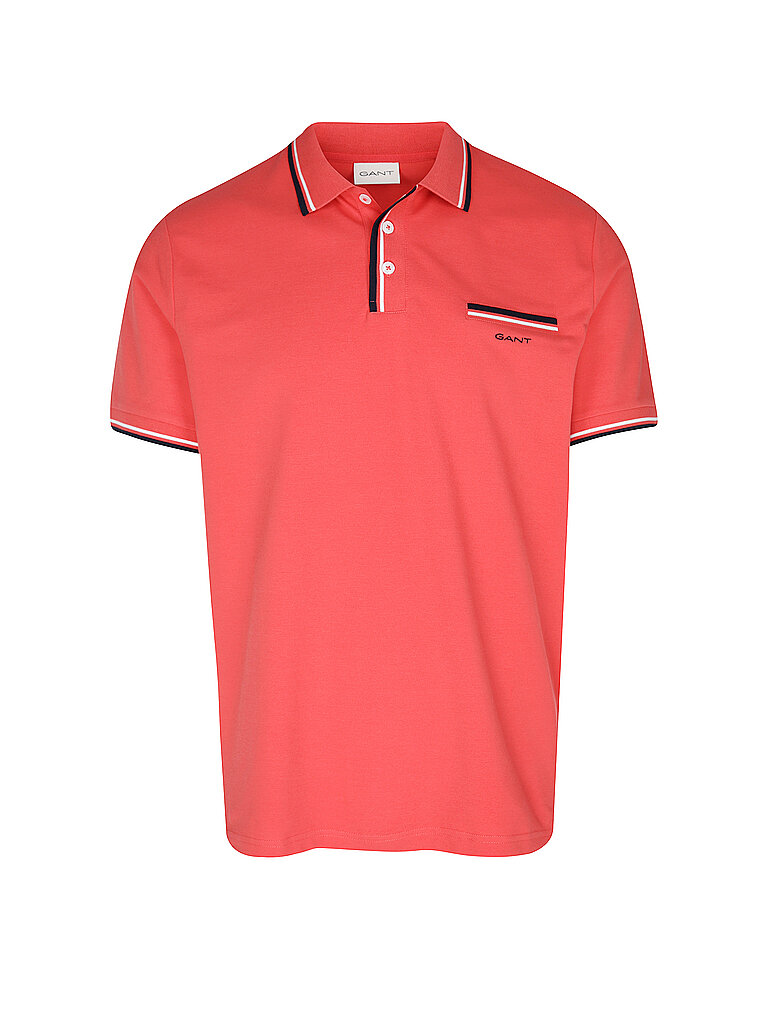 GANT Poloshirt TIPPING koralle | M von Gant