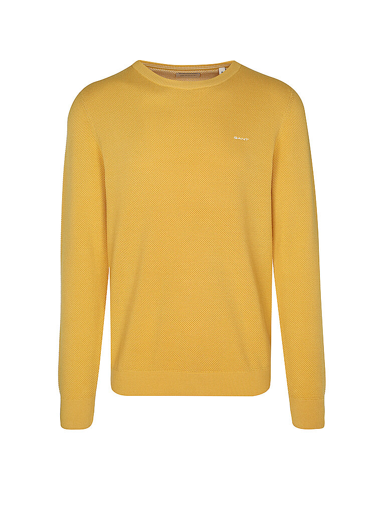 GANT Pullover gelb | L von Gant
