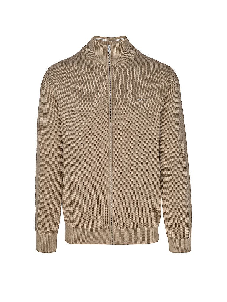 GANT Strickjacke olive | XXXL von Gant