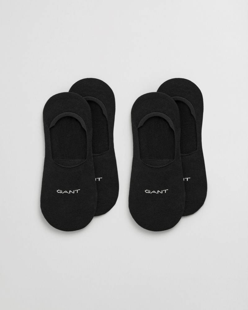 Gant Füsslinge »INVISIBLE SOCKS 2-PACK«, mit Silikonbesatz am Fersenbereich von Gant