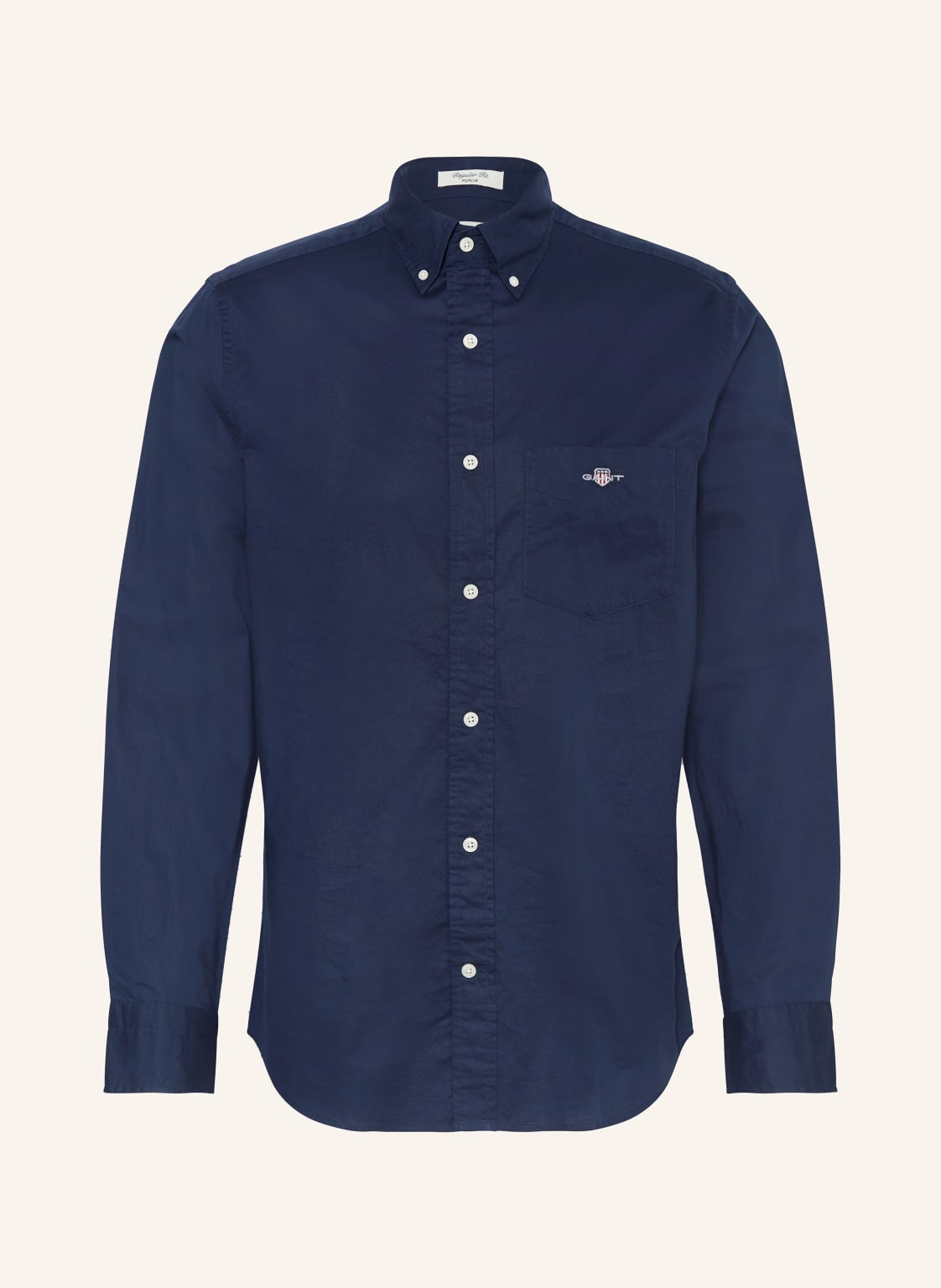 Gant Hemd Regular Fit blau von Gant