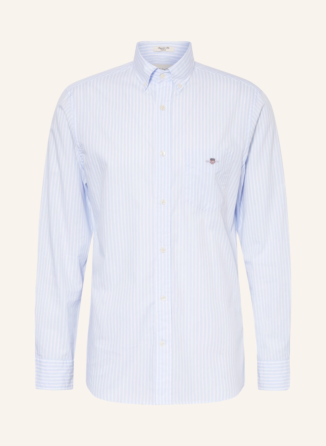 Gant Hemd Regular Fit blau von Gant