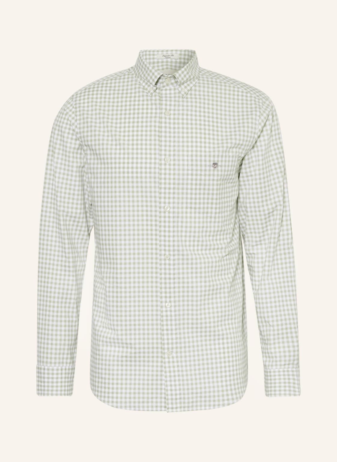 Gant Hemd Regular Fit gruen von Gant