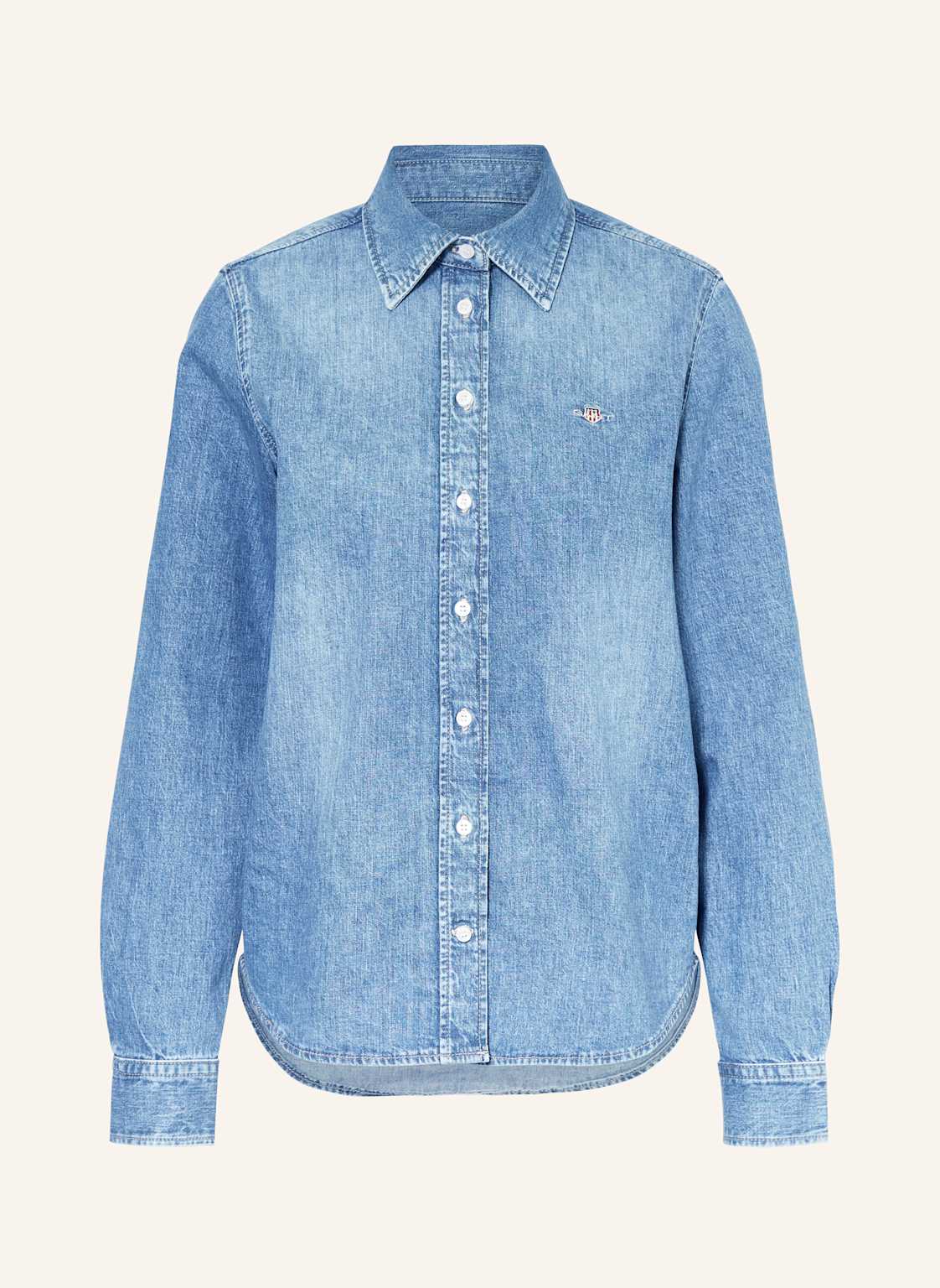 Gant Jeansbluse blau Gant Jeansbluse blau von Gant