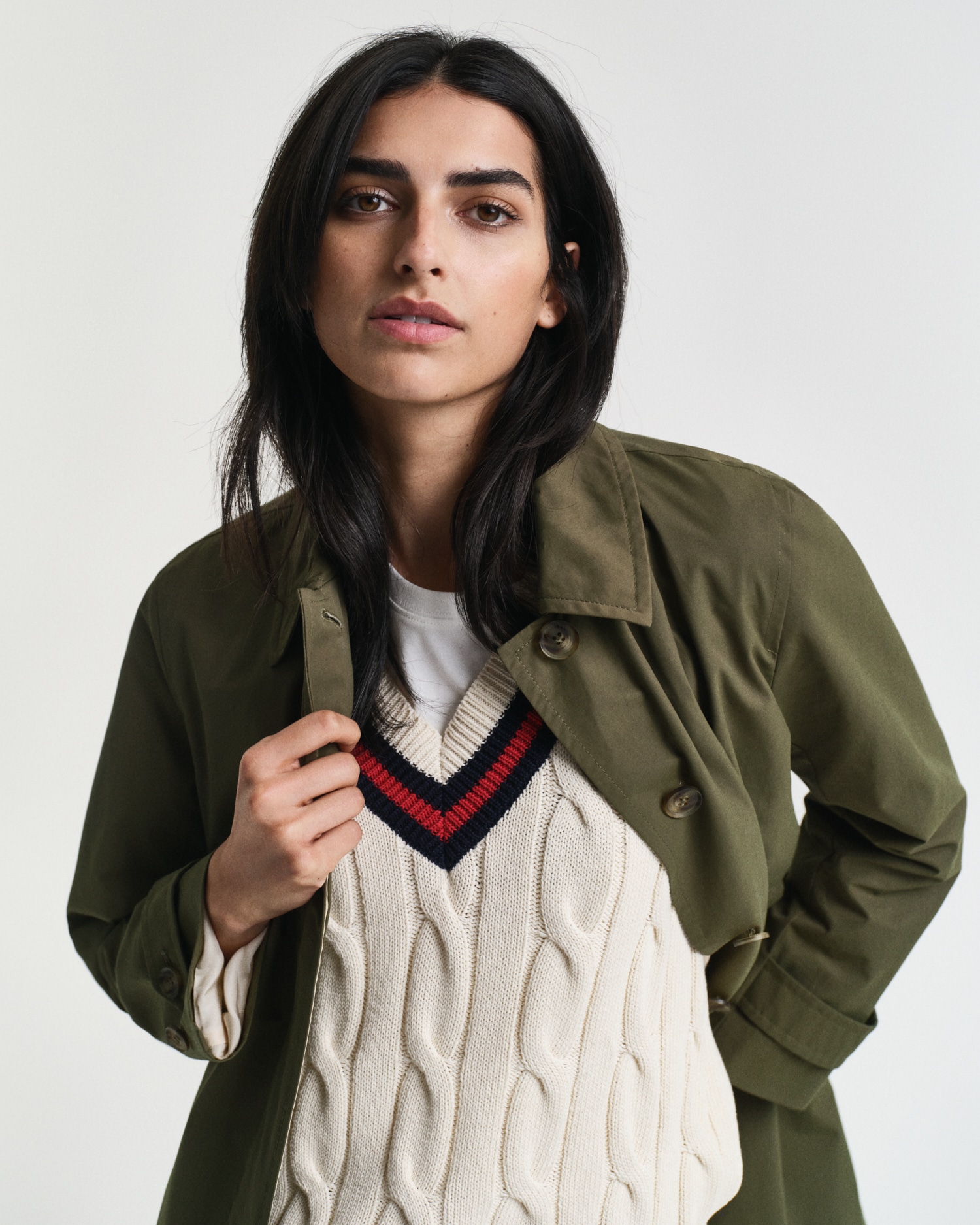 Gant Kurzmantel »CAR COAT«, Mit Rundhalsausschnitt Gant Kurzmantel »CAR COAT«, Mit Rundhalsausschnitt von Gant