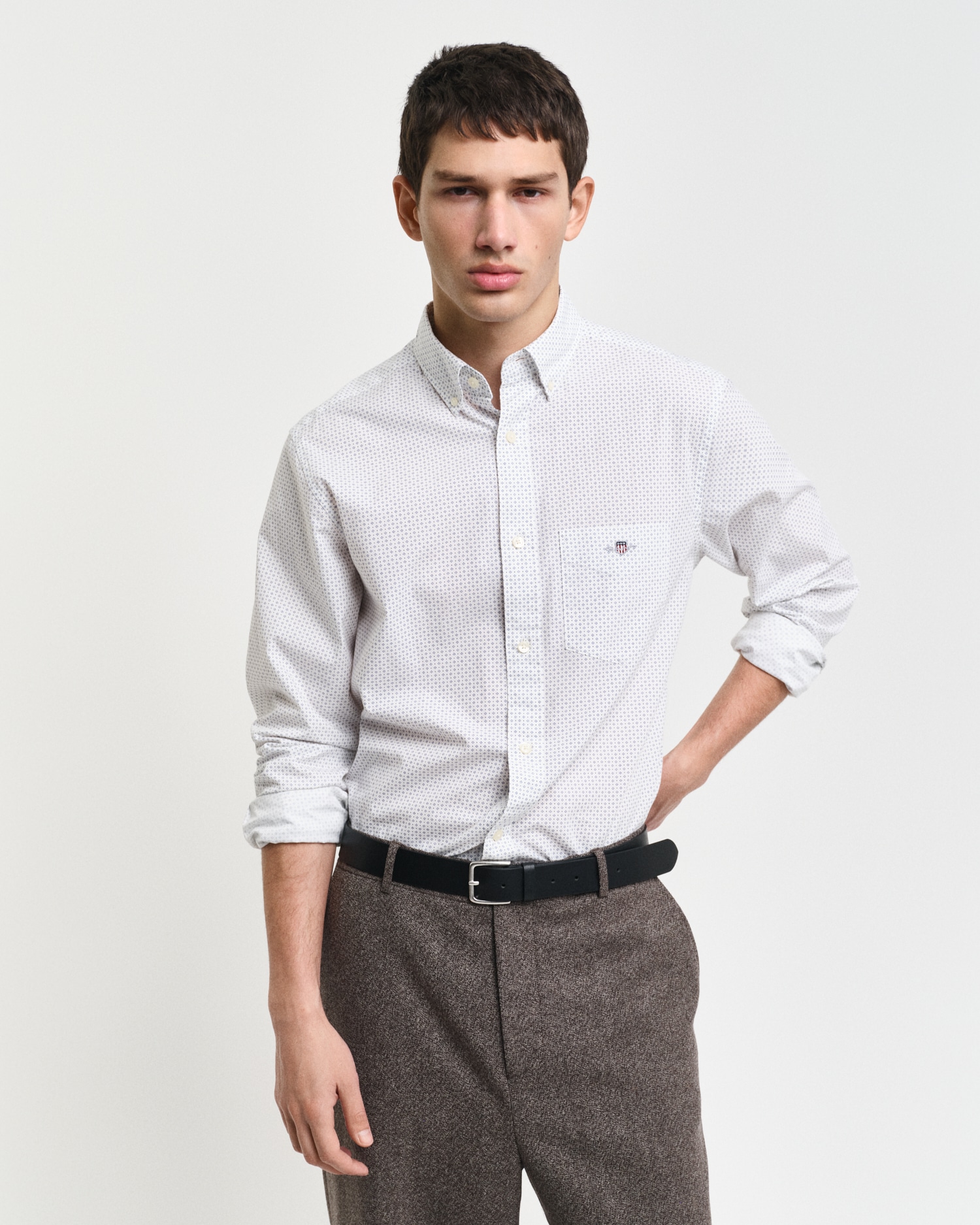 Gant Langarmhemd »REG MICRO PRINT SHIRT«, mit einem dezenten, durchgehenden Mikro-Print Gant Langarmhemd »REG MICRO PRINT SHIRT«, mit einem dezenten, durchgehenden Mikro-Print von Gant
