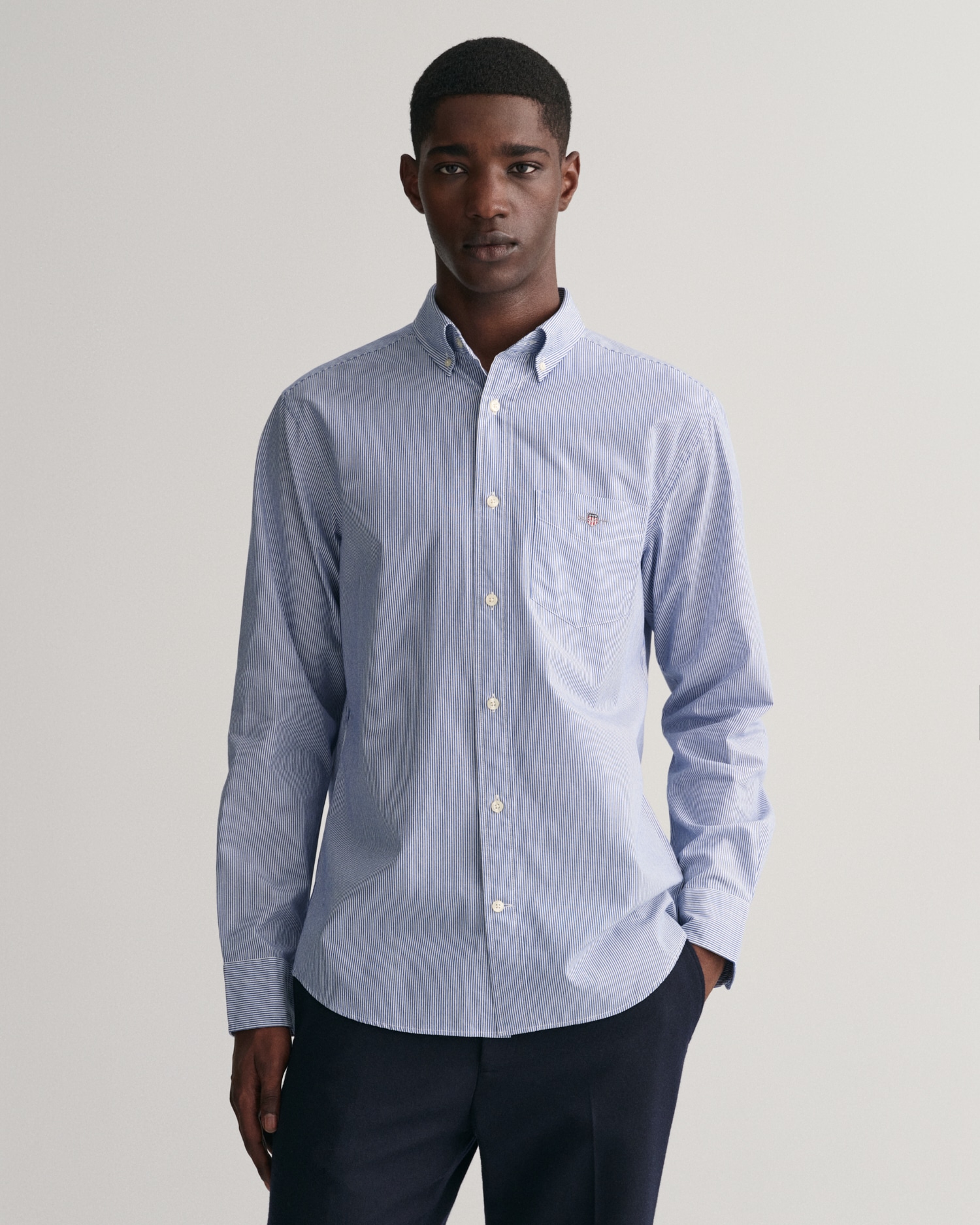 Gant Langarmhemd »REG POPLIN BANKER SHIRT« von Gant