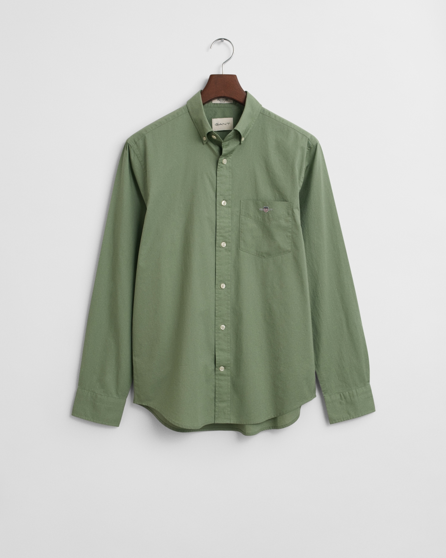 Gant Langarmhemd »Regular Fit Popeline Hemd leicht strapazierfähig pflegeleicht«, mit Label Stickerei auf der Brusttasche Gant Langarmhemd »Regular Fit Popeline Hemd leicht strapazierfähig pflegeleicht«, mit Label Stickerei auf der Brusttasche von Gant