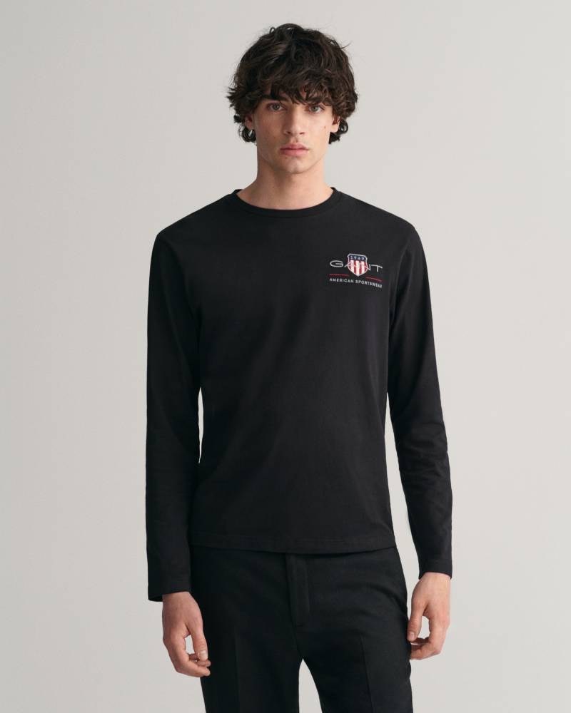 Gant Langarmshirt »REG MEDIUM ARCHIVE SHIELD LS T« von Gant