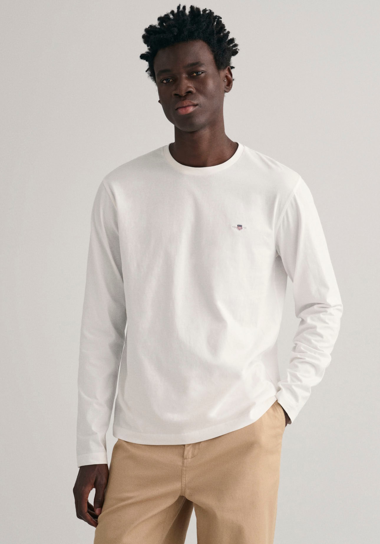 Gant Langarmshirt »REG SHIELD LS T-SHIRT« von Gant