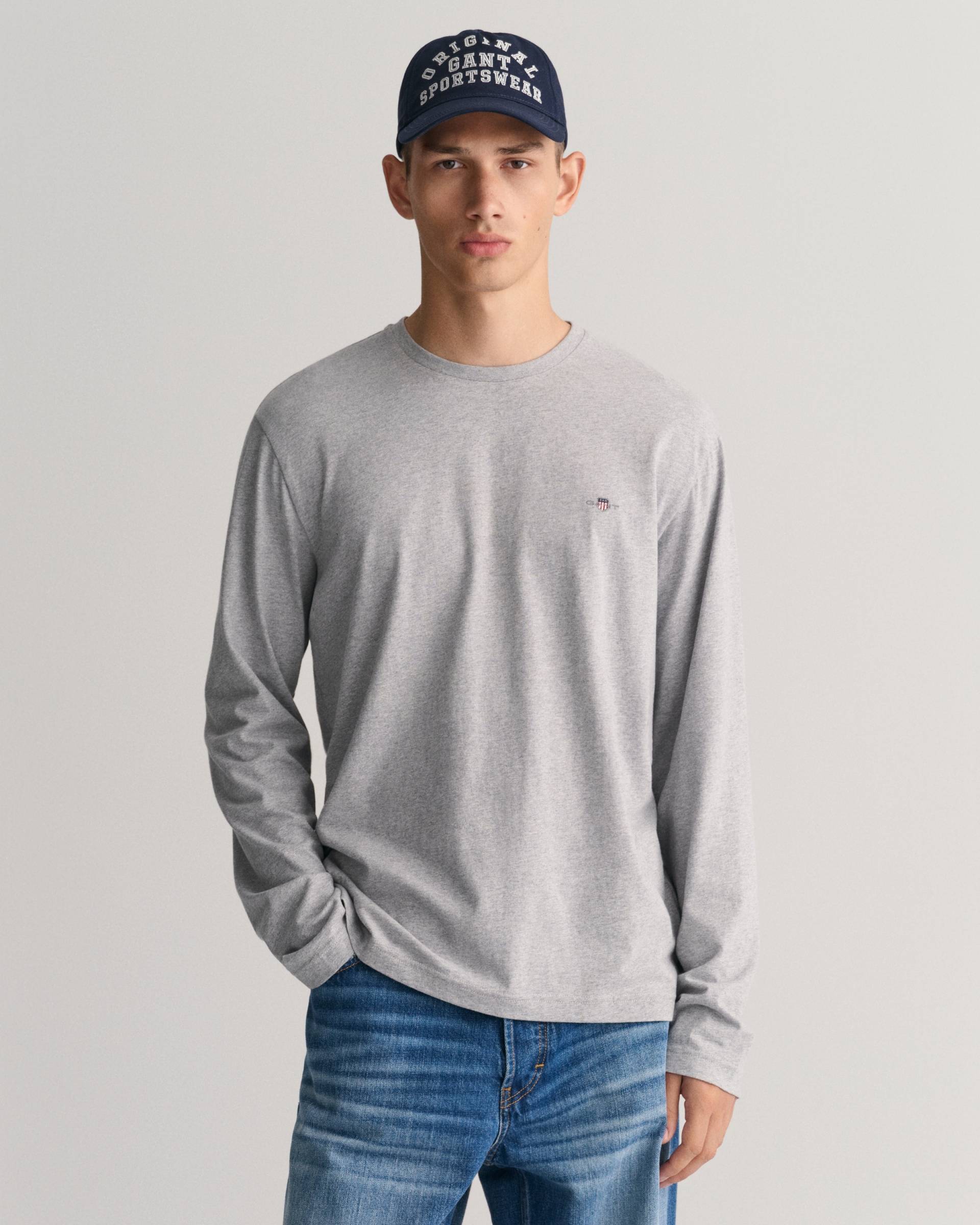 Gant Langarmshirt »REG SHIELD LS T-SHIRT« von Gant