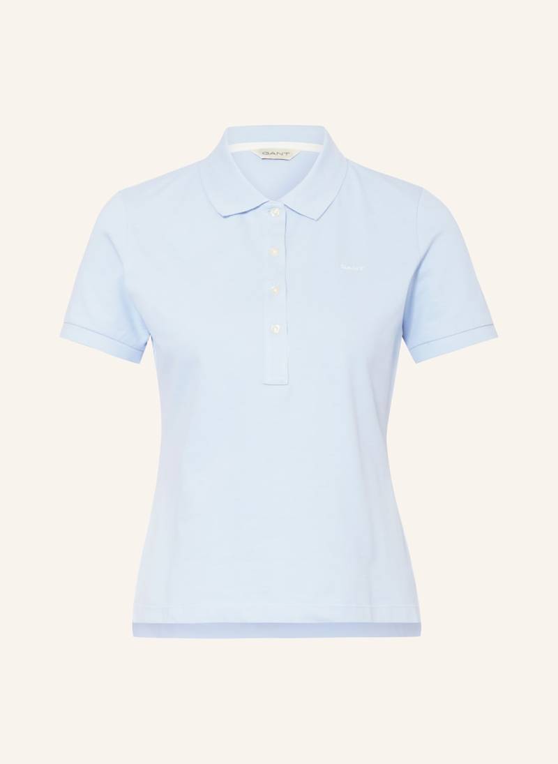 Gant Piqué-Poloshirt blau von Gant