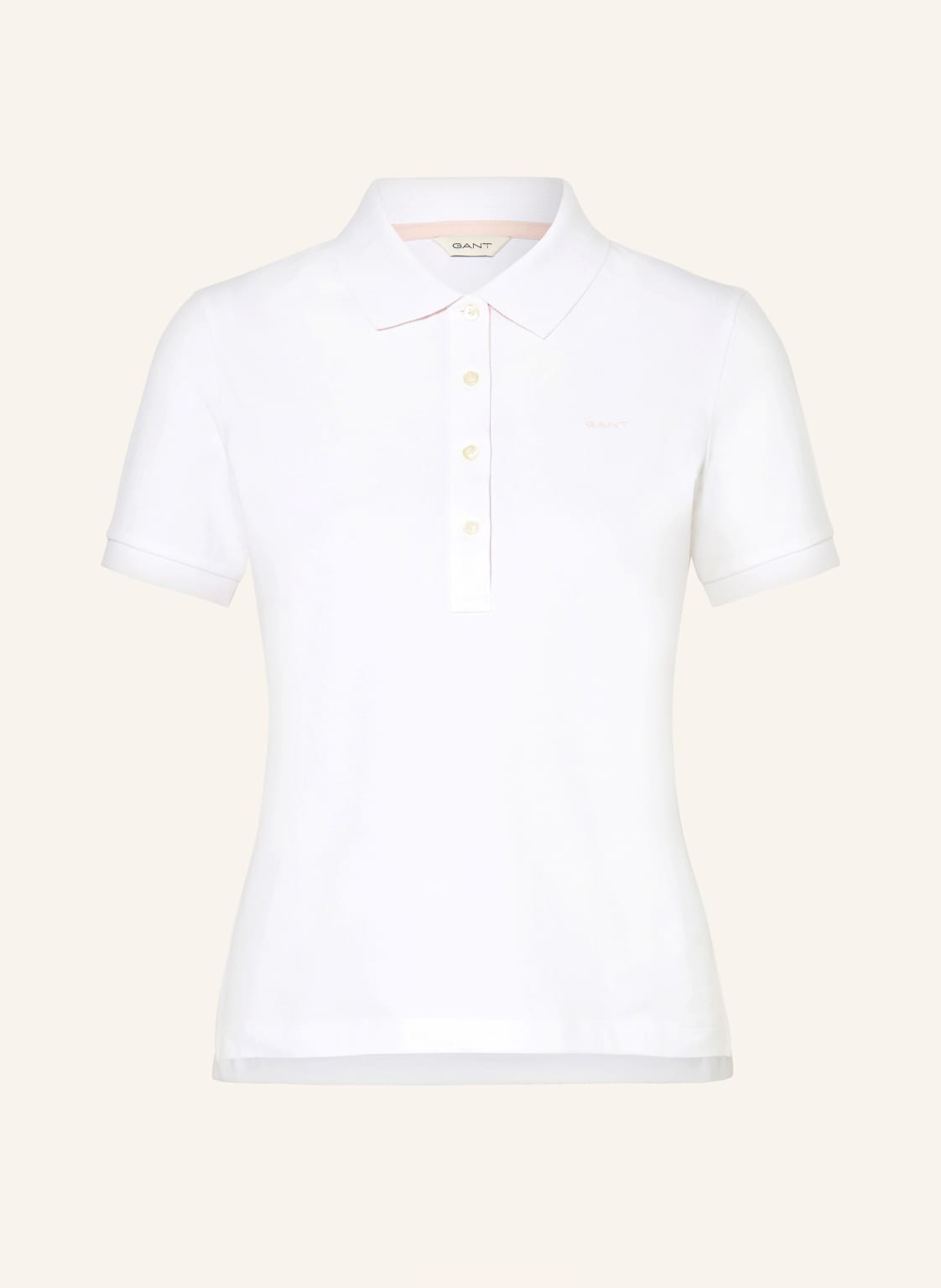 Gant Piqué-Poloshirt weiss Gant Piqué-Poloshirt weiss von Gant