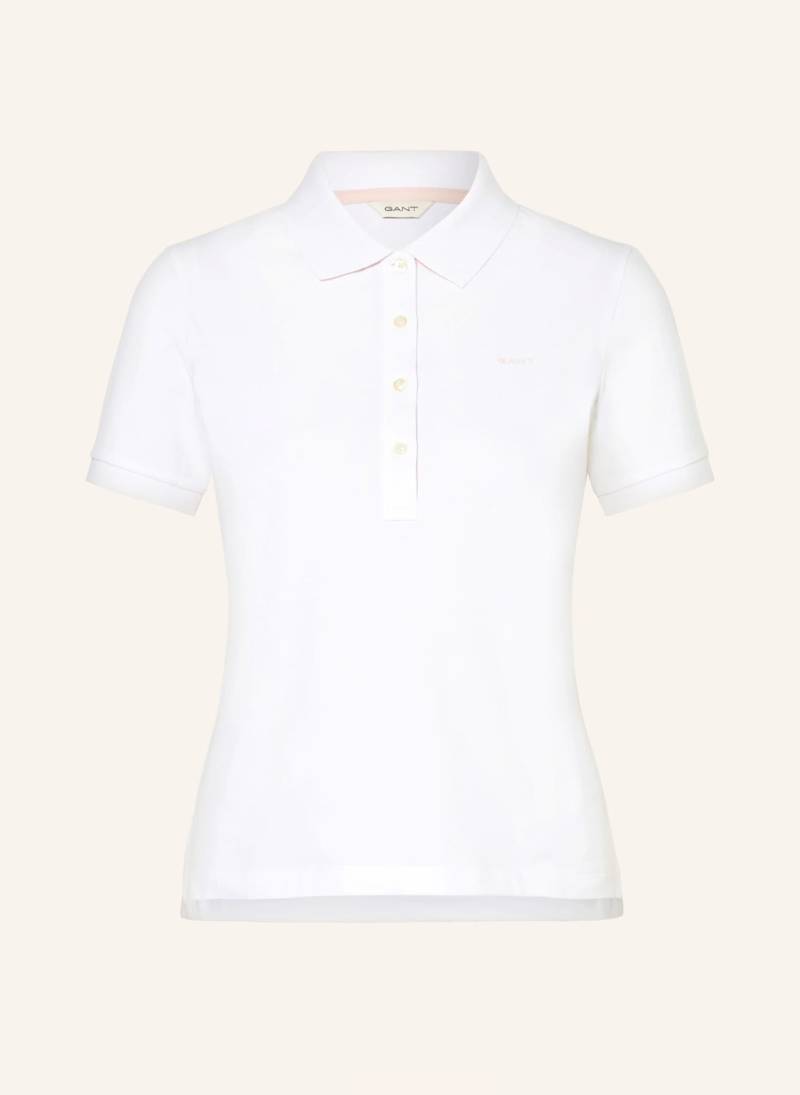Gant Piqué-Poloshirt weiss von Gant