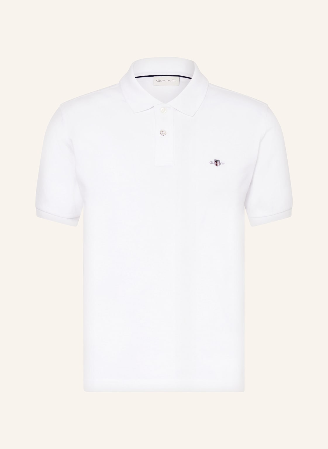 Gant Piqué-Poloshirt weiss Gant Piqué-Poloshirt weiss von Gant
