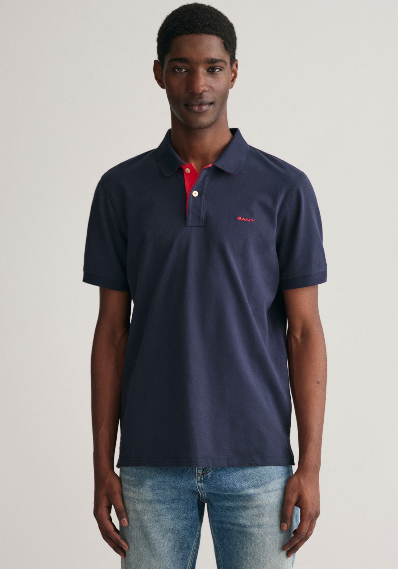 Gant Poloshirt »REG CONTRAST PIQUE SS RUGGER« von Gant