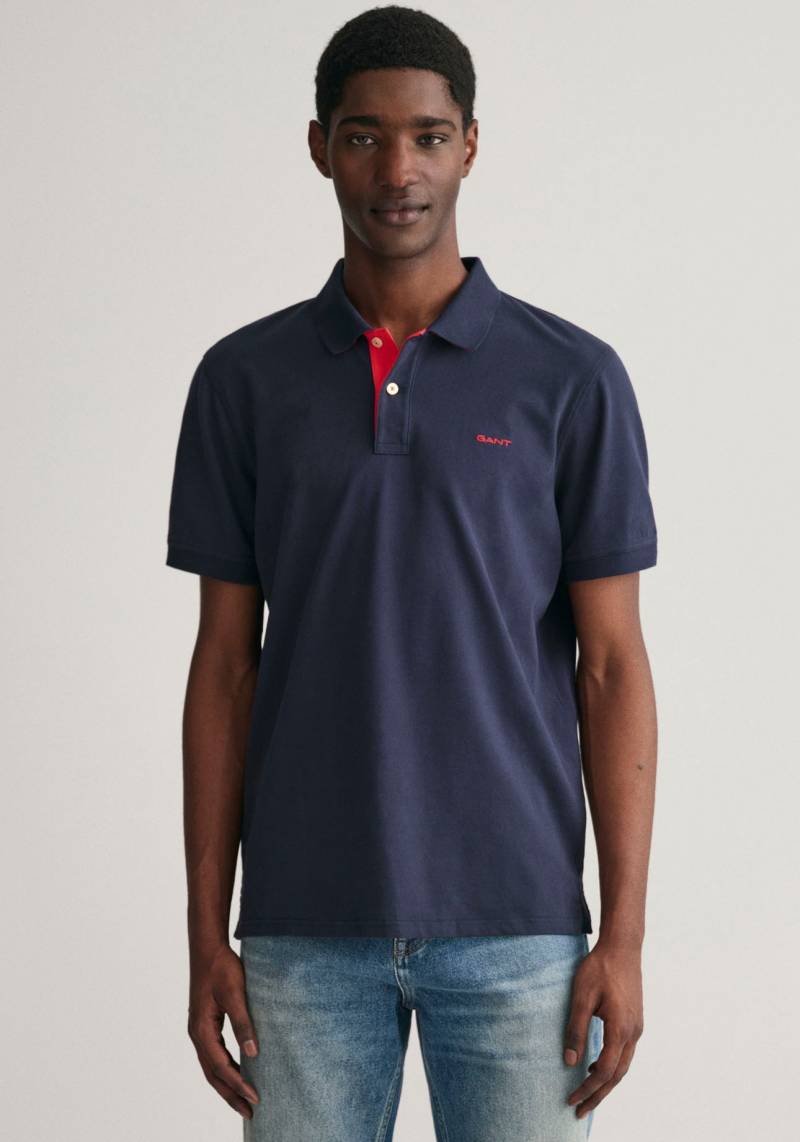 Gant Poloshirt »REG CONTRAST PIQUE SS RUGGER« von Gant