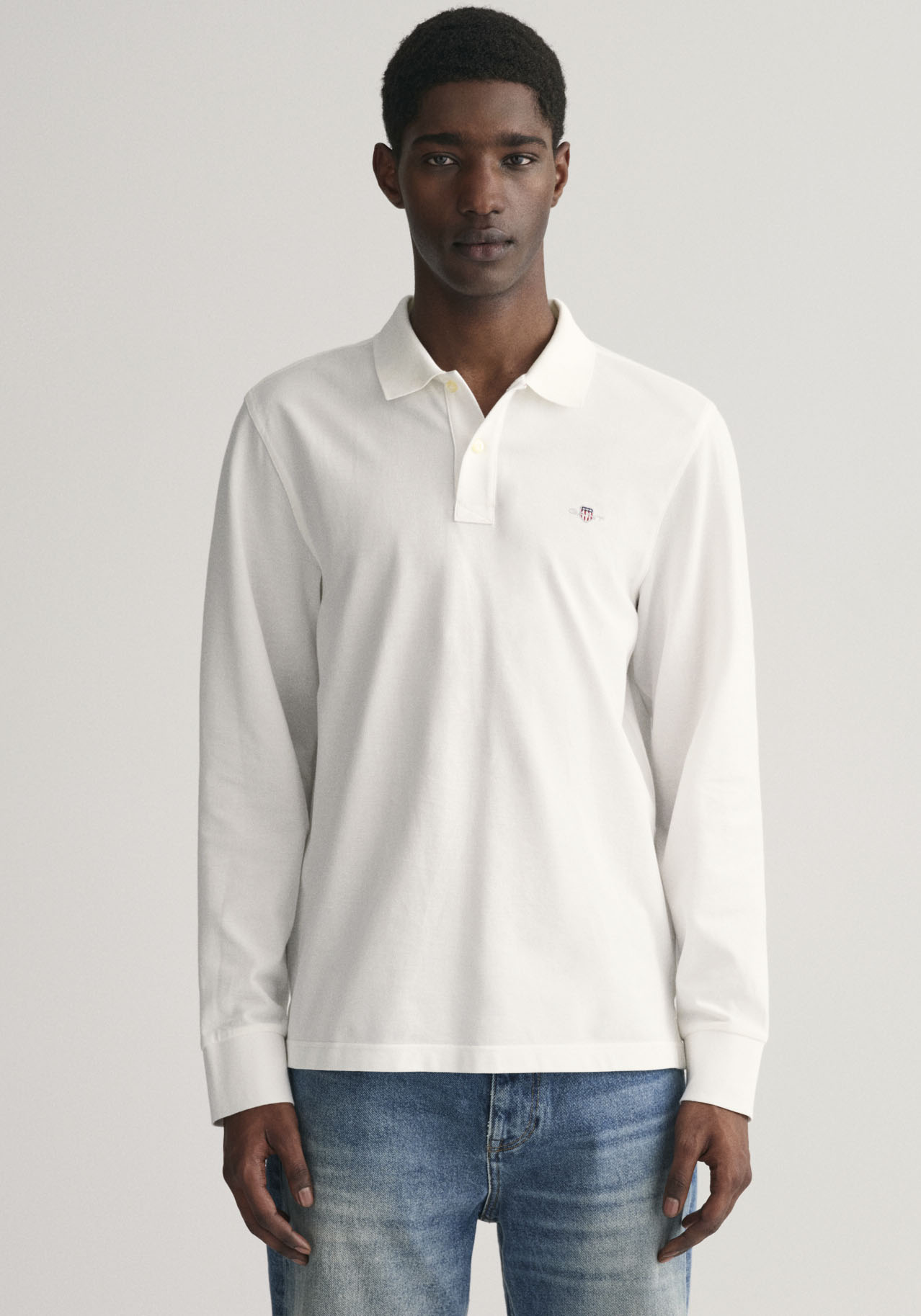 Gant Poloshirt »REG SHIELD LS PIQUE RUGGER« von Gant