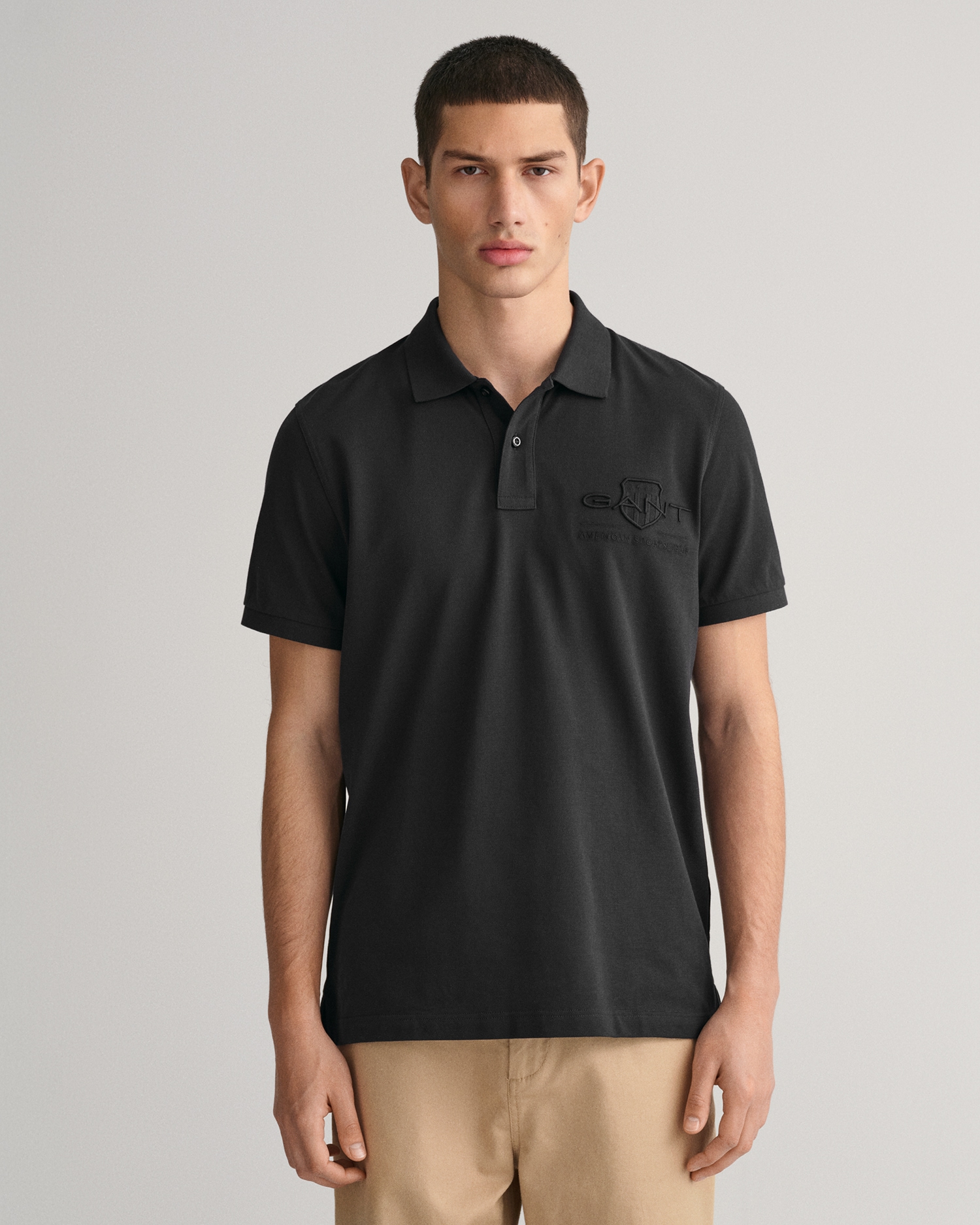 Gant Poloshirt »REG TONAL SHIELD SS RUGGER« von Gant